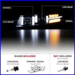 04-08 Acura TL HID Xenon Model LED Signal Neon Tube Projector Headlight Black