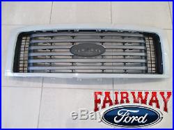 09 thru 14 F-150 OEM Genuine Ford FX2 FX4 Model Black Grille Paint-to-Match NEW