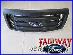 09 thru 14 F-150 OEM Genuine Ford Parts XL Model Black Grille Grill withEmblem NEW