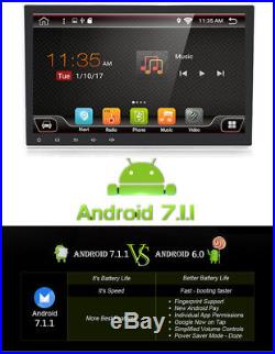 10.1 2 DIN Car GPS Navigation Stereo Radio Player Bluetooth Android DAB OBDII