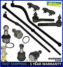 11 Pc Complete Suspension Kit Tie Rod Ends Ball Joint Dodge Ram 2500 3500 4x4
