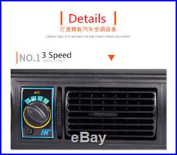 12V 32 Pass 4 Coil Car Autos A/C Underdash Evaporator Compressor Air Conditioner