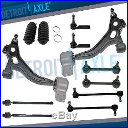 12pc 2005-2007 Freestyle Five Hundred Montego Lower Control Arms & Tie Rods 3.0L