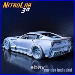 17 Scale C7 Corvette FENDERS ONLY BODYKIT
