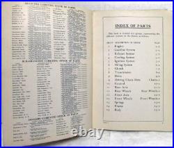 1924 Mack Truck AC Chain Drive Chassis Model Parts Book