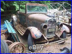 1928 1929 Ford Model A Sport Coupe project hot rod rat 28 29 parts restore