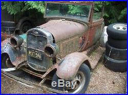 1928 1929 Ford Model A Sport Coupe project hot rod rat 28 29 parts restore