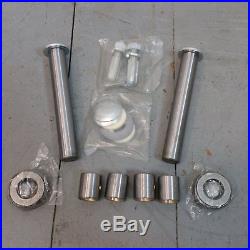1928-1948 Ford Straight Axle Round Spindles + King Pin Kit Bushings Installed