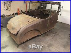 1928 Model A Coupe Body Rat Hot Rod 1929 Coupster Roadster quarter panel door