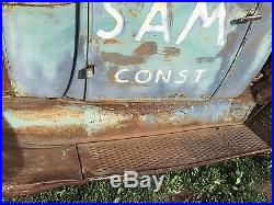 1929 Ford Model A Gas TANKER Parts Cab Frame Doors Hot Rod Rat Rod Cowl 28 29 30