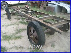 1929 Ford Model A Truck Frame And Chassis For Parts 1.5 Ton