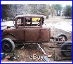 1930-31 Ford Model A Coupe Body With PARTS