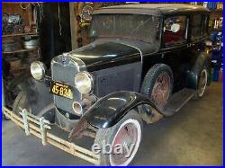 1930 Ford Model A Sedan withpaperwork Since 1965 Barn Find Salvage Parts Car