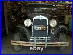 1930 Ford Model A Sedan withpaperwork Since 1965 Barn Find Salvage Parts Car