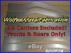 1932 Ford Frame Fronts & Rears ONLY 1/8 Easy Weld Boxing Plates 32 chassis