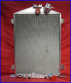 1932 Ford Street Rod Aluminum Radiator Hi/high Boy Shroud Fan Chevy Motor Relay