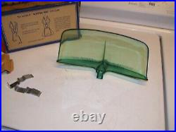 1950s Antique Automobile Aero-dynamic nos Deflector Vintage Chevy Ford Jalopy VW