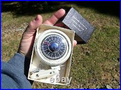 1950s Antique Automobile Altimeter gauge nos Guide Vintage Chevy Ford Jalopy VW