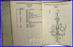 1951-1952 Mack LJSW Model Parts Book Number 2056 and 1949 Cummins NH Parts Book