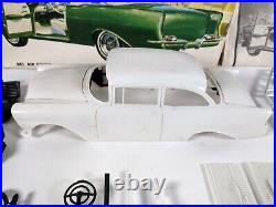 1956 Chevy 2 Door Sedan Revell 125 Model Kit H-1273 Parts Lot