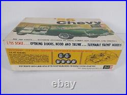 1956 Chevy 2 Door Sedan Revell 125 Model Kit H-1273 Parts Lot