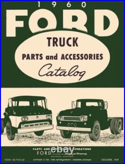 1960 Ford Truck All Models Parts Book