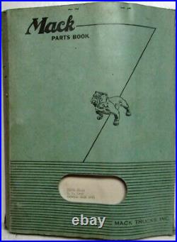 1965 Mack Truck M15X Model Parts Book Number 4430