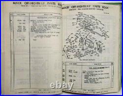 1965 Mack Truck M15X Model Parts Book Number 4430