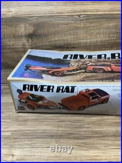 1970s REVELL RIVER RAT Model Kit Chevy Luv Pickup Boat Trailer. Missing Parts