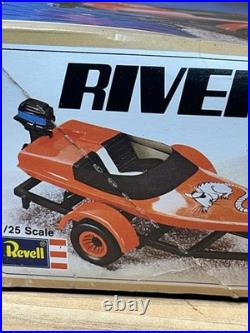 1970s REVELL RIVER RAT Model Kit Chevy Luv Pickup Boat Trailer. Missing Parts