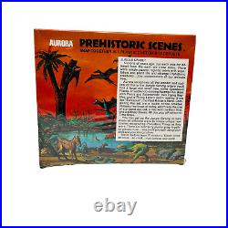 1972 AURORA Model Products L. I. NY PREHISTORIC SCENES JUNGLE SWAMP Plastic PARTS