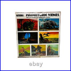 1972 AURORA Model Products L. I. NY PREHISTORIC SCENES JUNGLE SWAMP Plastic PARTS