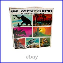 1972 AURORA Model Products L. I. NY PREHISTORIC SCENES JUNGLE SWAMP Plastic PARTS