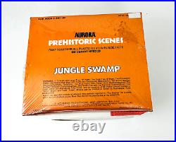 1972 AURORA Model Products L. I. NY PREHISTORIC SCENES JUNGLE SWAMP Plastic PARTS