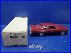 1975 Chevrolet Caprice MPC Dealer Prmo Model Car for Restore or Parts 75 Chevy