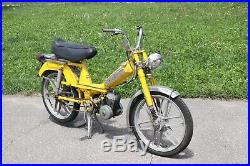 1976 MOTOBECANE Model 50 50cc moped with mag wheels for parts or restoration, Mich