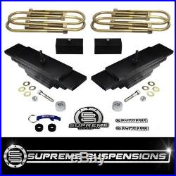 1999-2004 F250 3 Front + 2 Rear Lift Leveling Kit For 4WD Models