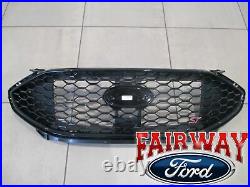 19 thru 20 Edge OEM Genuine Ford Parts Black Grille ST Model witho Front Camera