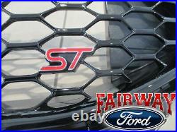 19 thru 20 Edge OEM Genuine Ford Parts Black Grille ST Model witho Front Camera