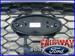 19 thru 20 Edge OEM Genuine Ford Parts Black Grille ST Model witho Front Camera