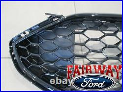 19 thru 20 Edge OEM Genuine Ford Parts Black Grille ST Model witho Front Camera