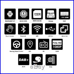 1DIN 10.1Quad-core Stereo Radio GPS Wifi Mirror Link MP5 Player Car Accessories