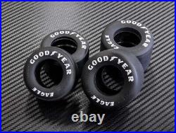 1/12 Scale 80's F1 Tire Set P1158 Plastic Model Parts MFH Model Factory Hiro