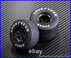 1/12 Scale 80's F1 Tire Set P1158 Plastic Model Parts MFH Model Factory Hiro