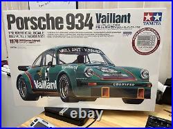 1/12 Tamiya #12056 Porsche 934 Vaillant withP. E. Parts Sealed Box