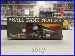 1/24 Scale Revell Beall Tank Trailer Open Box Factory Sealed Parts Plastic Model
