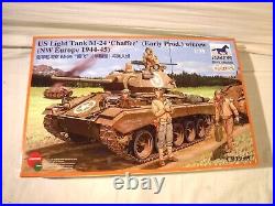 1/35 Bronco US M24 Chaffee Early Prod PE & PUR Parts ETO & Dragon US Tank Crew