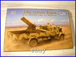 1/35 IBG Models 3Ro Italian Truck with 100mm Howitzer Metal Barrel & PE Parts # 53