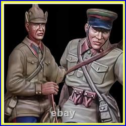 1/35 resin model GK, military theme, 2 cavalry, unassembled and unpainted kit