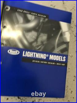 2006 Buell Lightning Models Service Shop Repair Workshop Manual Set W Parts Bk